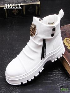 Yeni Martin Love High End Boots Antiwinkle Gang Düğün Ayakkabıları Punk Konfor Ayakkabı Chaussure Homme Luxe Marque A232856669