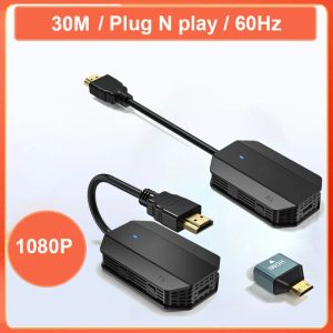 Sopa Kablosuz HDMI Verici Alıcı 1080p Dizüstü TV Projektör Monitörü için Dongle Extender AV adaptörü