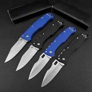 Наружный тактический нож складной карманный нож D2 Tanto-точка лопатки G10 Blue Black Harder Clip с помощью открытых ножей EDC Tool