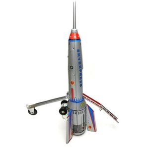 Винтажная коллекция ракетов Tin Toys Classic Classwork Wind Up Модель для взрослых детей коллекционный подарок 2203256786544