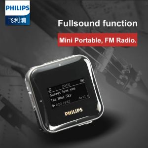 Recorder Philips Orijinal Mini Mp3 Çalar Dolu Büyük Ekran Kayıt Fonksiyonu/FM Radio Koşu Klip Müzik