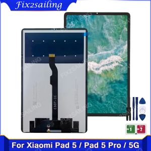 Kulaklık / Kulaklıklı Xiaomi Mi Pad 5 / PAD 5 Pro / 5G LCD Dokunmatik Ekran Sayısal Montaj Cam Panel Yedek Parçaları için Orijinal LCD Ekran