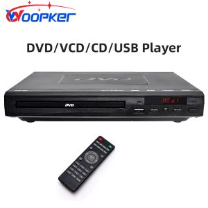 Player Woopker DVD225 Player Multi Region Digital TV Disc Support DVD CD MP3 MP4 VCD USB Home Theatre System