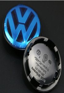 56mm araba tekerlek kapağı kapak tekerlek merkezi kapağı VW logosu 1J0 601 171 CAR2499393