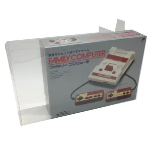 JPN Oyun Depolama Şeffaf Kutular için FC/Family Bilgisayar/Famicom için Kutular Koleksiyon Ekran Kutusu TEP Kabuk Clear Toplama Kılıfı