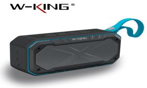 Wing S18 Портативные водонепроницаемые динамики Bluetooth Беспроводной динамики NFC Super Bass Supporm