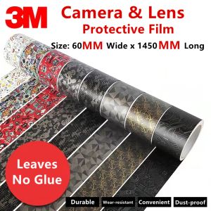 Фильтры 60 мм x 1450 мм объектив линзы виниловая наклейка с кожной оберточной крышкой наклеек