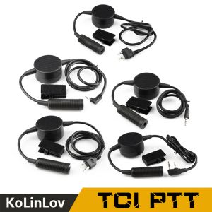 Аксессуары тактическая гарнитура TCI PTT Адаптер для Kenwood Icom Midland Motorola Plugc