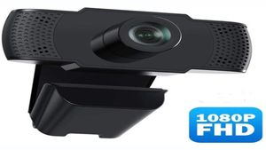 USB Kamera 1080P HD Mikrofonlu Web Kamerası ile Canlı Bilgisayar Kamera Sürücüsü Hoparlör Otomatik Odak Fişi ve Play264M7021037