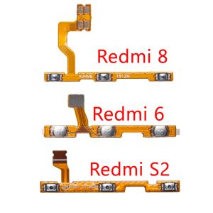 Xiaomi Redmi için Kablolar 6 8 S2 GÜÇ KAPALI Düğme Ses Aşağı Anahtarı Anahtar Kontrolü Esnek Kablo Şeridi