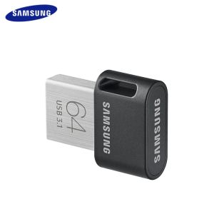 Sürücüler% 100 Orijinal USB 3.1 Samsung Fit Plus USB Flash Drive 64GB 128GB 256GB 256GB Okuma Hızı 300MB/S Mini U Disk Memory USB Stick