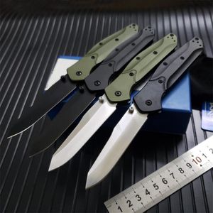 4Models 940 Osborne Folding Knife 3.4" S30V Satin Plain Blade Green Aluminum Handles Pocket Knives Rescue Utility BM940 940-1 940BK 9400 EDC Tools