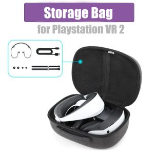 Сумка для хранения очков для PlayStation VR2 Гарниза защитная портативная корпуса с жесткой переноской для пакета для хранения для аксессуара PlayStation VR2