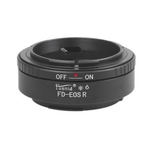 Filtreler fusnid lens montaj adaptör halka kanon fd lens için halkaları kanon eos r rp r5 r6 rf montaj aynasız kamera