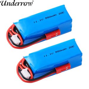 Arabalar HJ 3S 11.1V 500mAh 20c LIPO Pil JST / T / XT30 MINI SU27 Sabit Kanat RC Araç RC Oyuncaklar Model Pil Parçaları