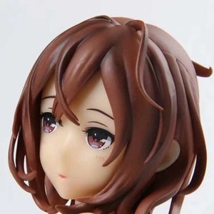 18 cm japansk anime sexig figur god morgon flicka kigae morgon flicka hand t240424