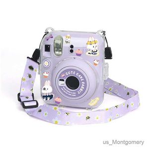 Аксессуары для пакета с камерой для Instax Mini 12 PVC Stickers DIY Dise Decoration Stickers Совместимые с VinstSstax Mini 12 корпус камеры и защитный декор сумки