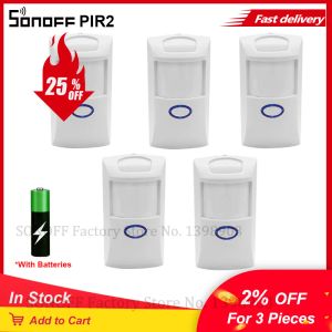 Webcams Pir2 Sensor de movimento com bateria sem fio PIR Alarm Motion Sensor Detector 433mh RF Trabalho com Sonoff RF Bridger2