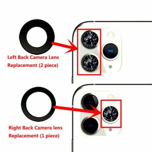 Фильтруйте новую замену задних объектива камеры камеры сапфира для iPhone 6 7 8 XR XS 11 12 13 14 Pro Max Broken Camera Lens Repair