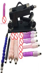 Klasik Stil A2 Güçlü Seks Makinesi Tüfek Topu 7 Dildos Kadın Mastürbasyon Otomatik Cinsel İlişki Robot Seks Oyuncakları For8026352
