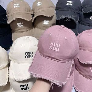 Mui Mui Cap Designer Summer Letter Dopamine Colored Buckte Hat Madeny Brand Internet Red Outdoor Beach Basin Hat Sunshade Fisherman Hat Mui Hat 3216