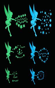 Peri Sprinkle Stars Çevreleri Parlayan Çıkartma Ev Dekoru Aydınlık Çıkartma Çıkartma Çocuklar Odası Erkek Kız Yatak Odası Dekorasyonu7537463