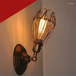 Duvar lambası Vintage Endüstriyel Aydınlatma Lambaları Işıklar Edison Ampuller AC 110-220V E27 40W