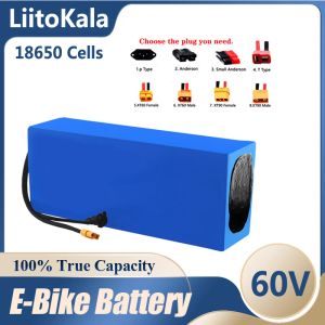 Swevers Liitokala 60 В ebike батарея 60 В 20AH 25AH 30AH 40AH 18650 Комплект для перевозки велосипедов Bafang Bafang.