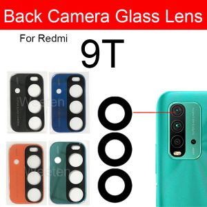 Кабели задняя камера стеклянная линза для xiaomi Redmi 9t задней камеры стеклянная линза Ремонт запасных деталей