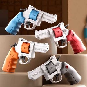 Gun Toys ZP5 Revolver Water Gun Mini Mini Pistol Outdoor Beach Toy Mechanical непрерывный огневой водяной пистолет для Kidsl2404