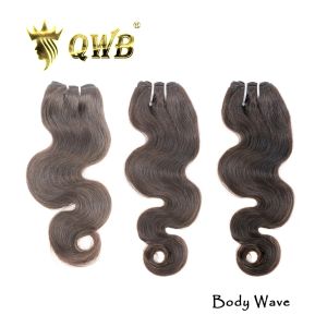 Wigs Body Wave 3 Bundles Tracciano brasiliani al 100% Capelli umani ondulati di colore naturale non trasformato 1228 pollici di spedizione gratuita TEAVE BEAZIA TEGNO