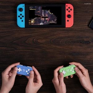 Oyun Denetleyicileri Küçük Beden Denetleyicisi Sevimli Micro Gamepad Uygun el oyunları Joystick 16 düğmeleri PC ve 2D