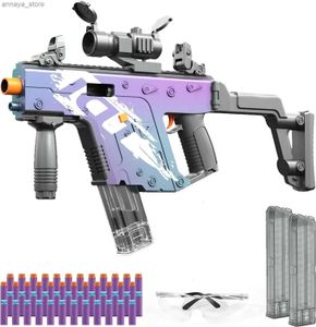 Gun oyuncakları 2024 oyuncak silah elektrikli oyuncaklar köpük otomatik manuel keskin nişancı tüfek atış oyunu yumuşak mermi oyuncak çocuklar için erkekler yetişkinler hediye Airsoft Pistoll2404