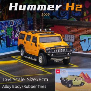 Arabalar JKM 1/64 Hummer H2 Model Araba Alaşım Diecast Oyuncaklar Klasik Süper Yarış Otomobil Aracı Çocuk Hediyeleri