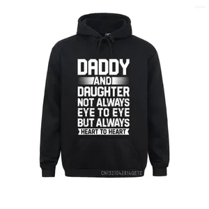 Erkek Hoodies Daddy ve Kızı her zaman unisex Babalar Günü Şık Uzun Kollu Sweatshirts Normal Spor Serimleri