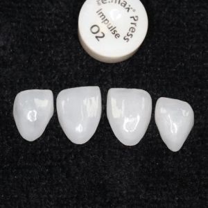 Modelo nº 41# 2pcs dentes de dentes branqueadores de dente composto dental composto de porcelana Anterior Branco BRANCO BRANCO Médio pequeno