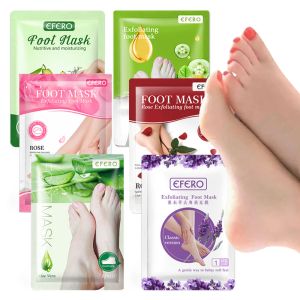 Ayaklar 6/7/8PAIR Peeling Feet Mask Scrub Pedikür Çoraplarını Kaldırın Ölü Cilt Topuk Çatlak Bakımı Peeling Temizleme Ayak Spa Maskesi