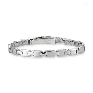 Bracelets de charme befoshinn jóias femininas aço de tungstênio com 99,99% de contas de germânio Japão/Coréia presentes saudáveis para meninas