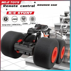 Автомобиль 2.4G RC CAR STUT Drift Soft Sponge Tires Buggy Model Model Radio Companled Machine Пульт управления автомобилями автомобилей для мальчиков подарки