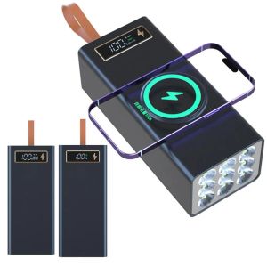 Aksesuarlar El Flashlight D21 18650 Pil Kılıfı USB Kaynak Ücretsiz Güç Bankası Kılıfı Çıkarılabilir Taşınabilir QC 3.0 PD DIY Kabuk Göbeği Powerbank için