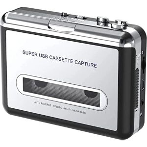 Экраны Walkman Cassette Player в MP3 CD Audio Converter Audio Music Player, совместимый с ноутбуком PC Computer