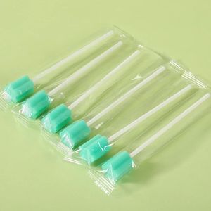 Limpeza de dentes de limpeza de dentes de dentes swabs orais de esponja estéril cavidade bocal 50pcs 240415