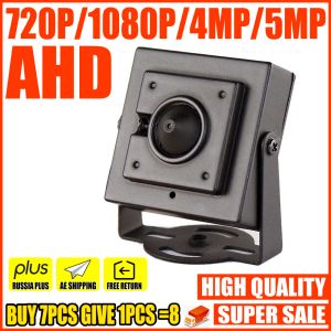 Lens Gizli Spy 3000TVL HD CCTV AHD Mini Kamera 5MP 4MP 2.0MP 1080P 3.7mm Koni Lens Tüm Dijital Süper Mikro Video Braket