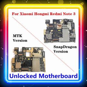 Антенна untuk Xiaomi Hongmi Redmi Note 3 Papan Utama Diganti Papan Utama Dengan Chip Logic Board Mtk Android/Snapdragon 16G 32G