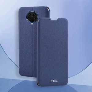 Kılıflar xiaomi için mofi ince kapak xiaomi için poco f3 gt f2 pro kılıfı poco x2 kılıf Redmi k30 pro zoom flip pu deri + tpu funda coque