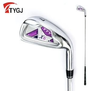 Клубы Iron 7 Practice Golf 7 Club со стальным и графитовым валом для начинающих мужчин и женских тренировок гольф VII Irons Club x6