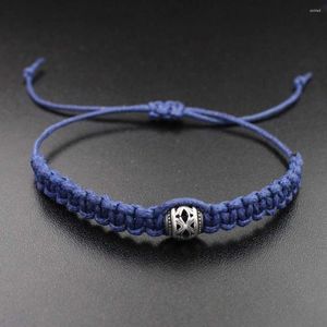 Bracelets de charme amizade com corda trançada corda de corda de aço inoxidável Bracelet Gift for Men Mulheres Casais nunca desaparecem