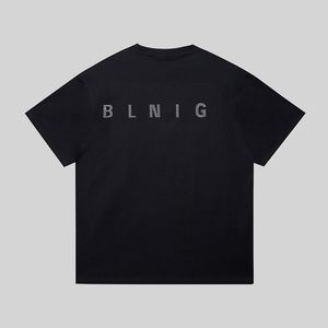 Yeni Varış 24ss Bahar Yaz Ağır Geri Made Rhinestone Mektup Tişörtleri Erkek Kadın Tee Tasarımcı Tshirt 0424