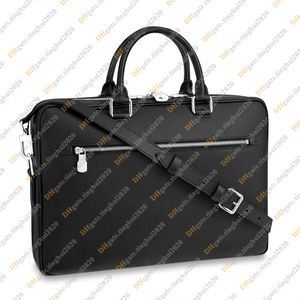 Erkek moda gündelik tasarım lüks porte belgeleri çanta iş çantaları çantalı seyahat çantası bilgisayar çantası duffel çanta çanta el çantası üst ayna kalitesi m33441 çanta torbası