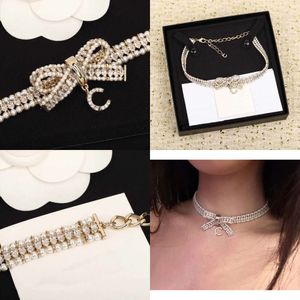 S 2023 Качественный подвеска для шарма Tiffanlies Choker с алмазными и природными бусинками имеет коробку PS7579A OG54 Оригинальное качество